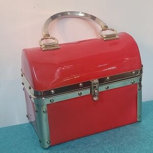 Bella Borsa Brass Vintage Trunk Bag
